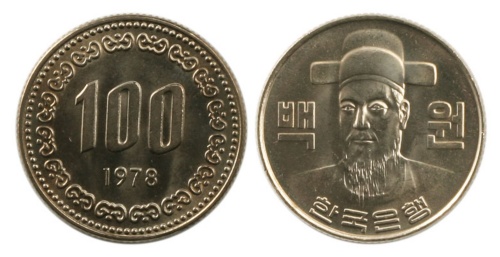 1978년도 100원